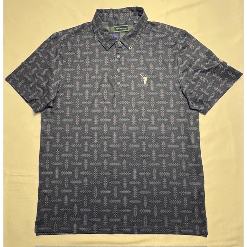 William Murray‎ Mens Blue Football Polo Sz Large